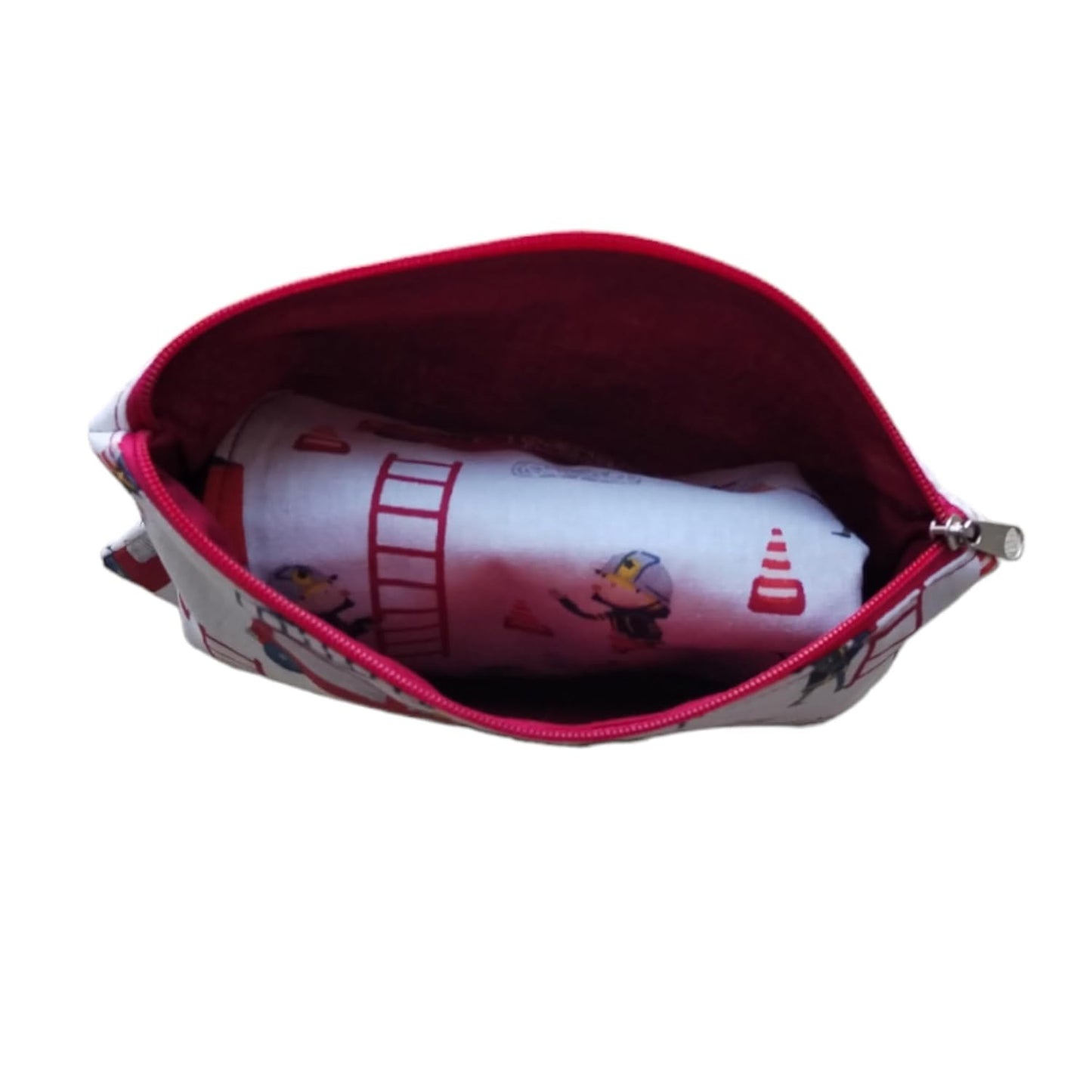 Serviettes pour la cantine avec sa pochette personnalisée