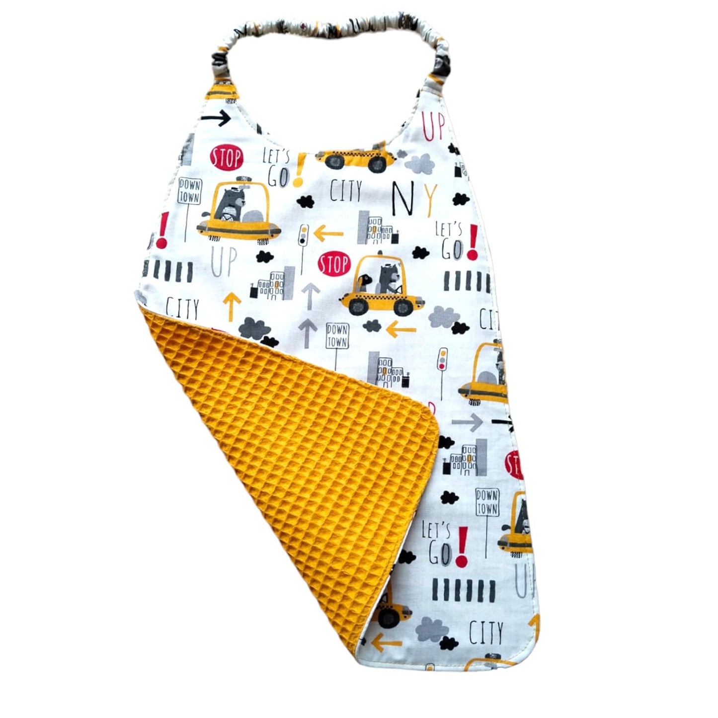 Serviettes de cantine élastique, Bavoir de maternelle