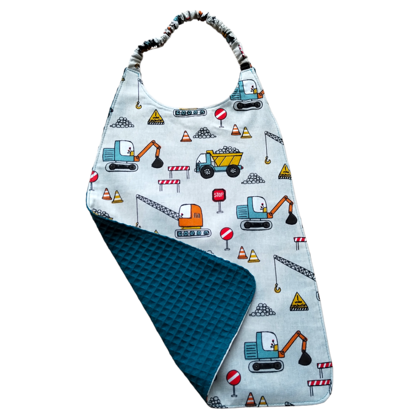 Lot de 3 serviettes bavoir élastique enfants pour la cantine