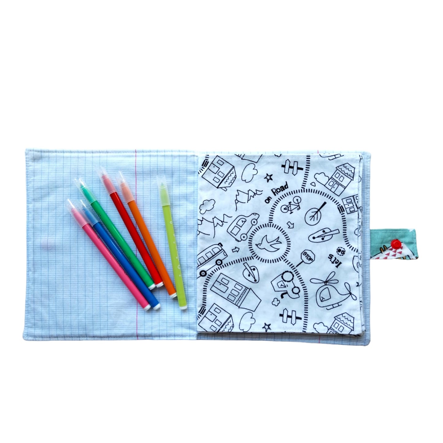 Livre de coloriage lavable